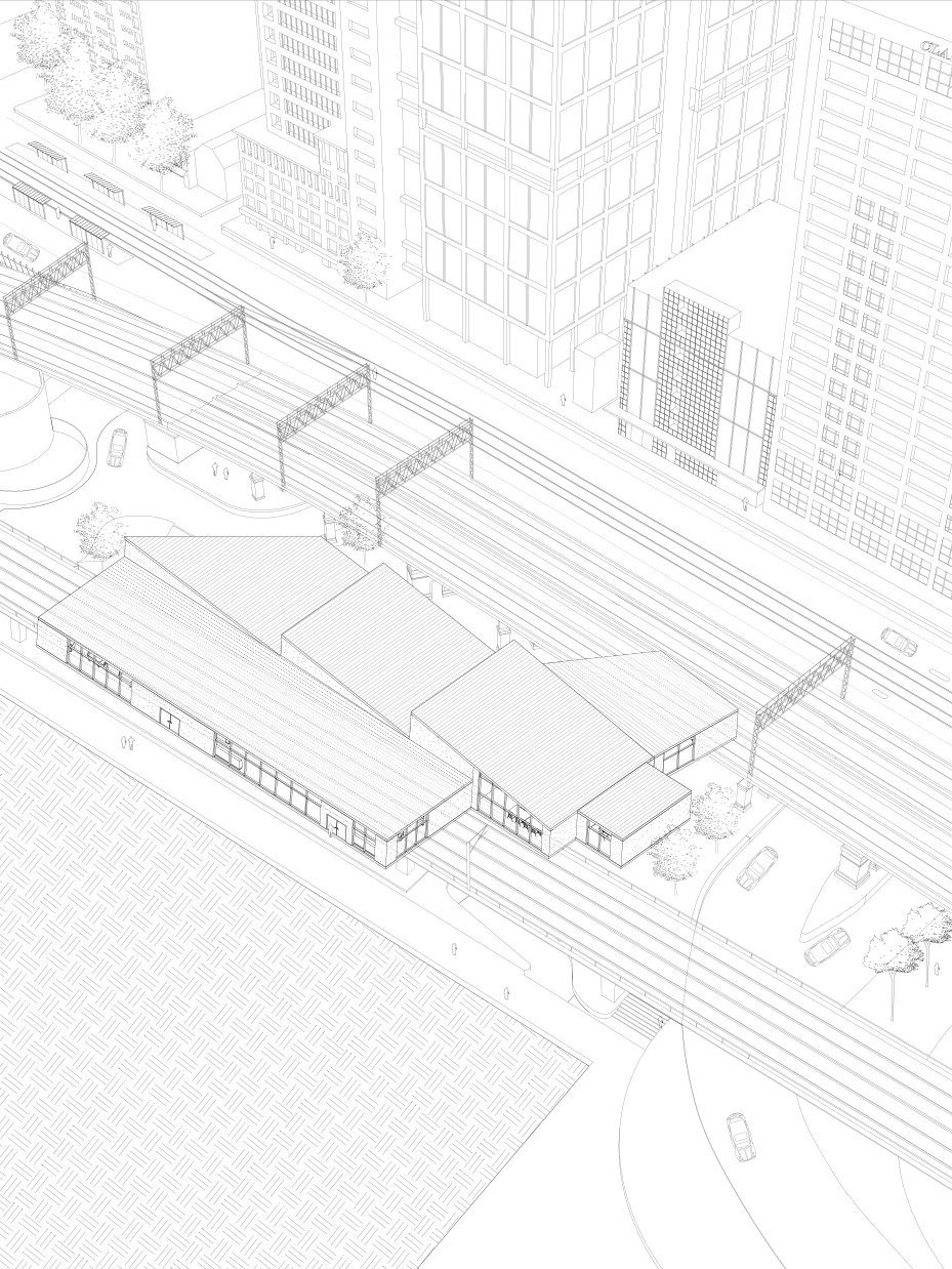 Axonometric drawing